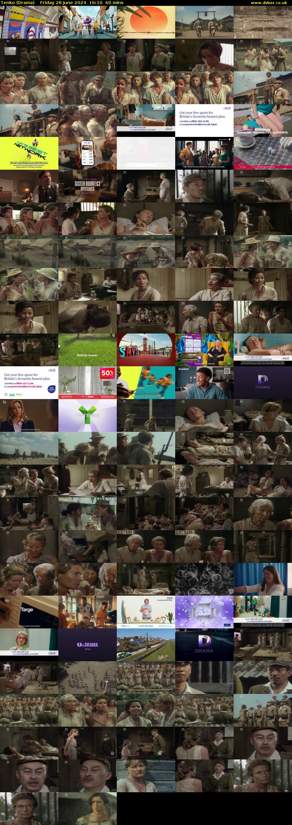 Tenko (Drama) Friday 28 June 2024 16:10 - 17:10