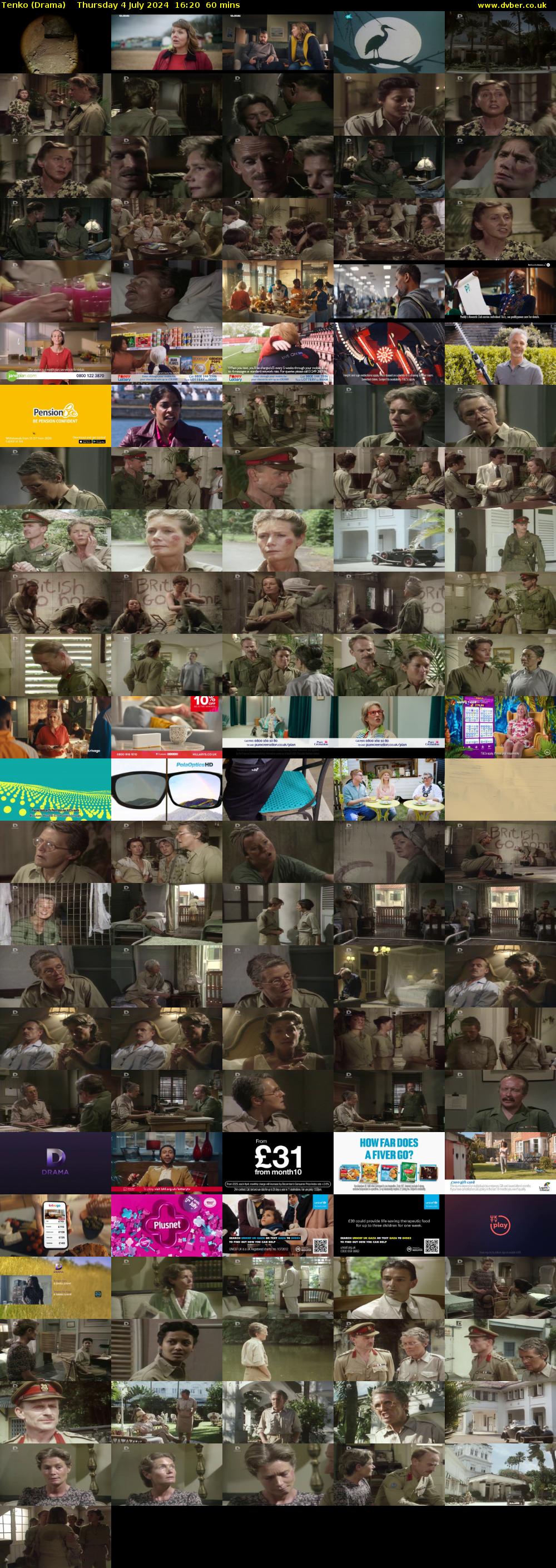 Tenko (Drama) Thursday 4 July 2024 16:20 - 17:20