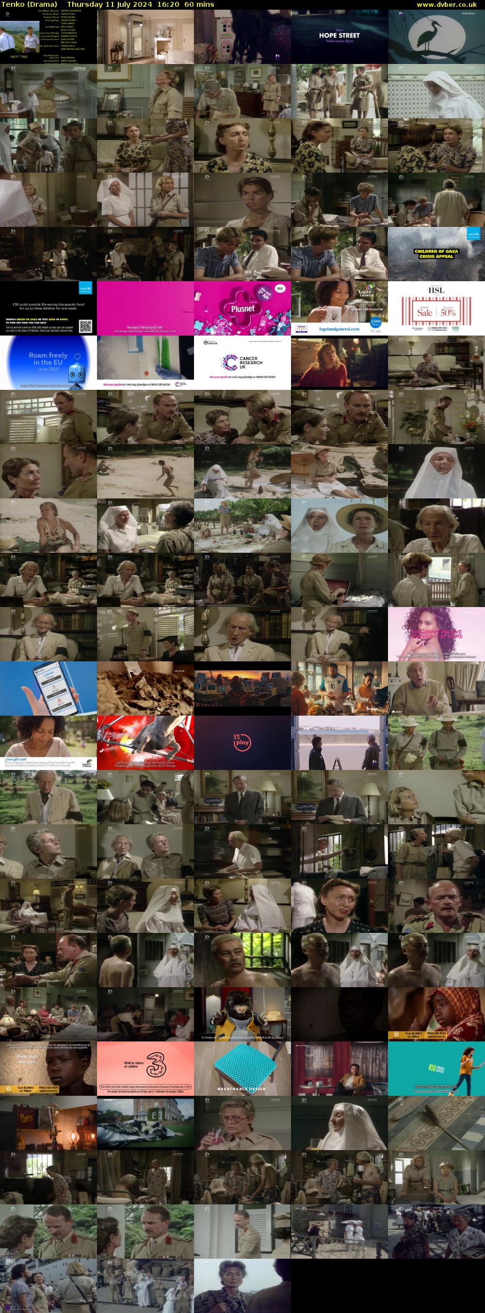 Tenko (Drama) Thursday 11 July 2024 16:20 - 17:20
