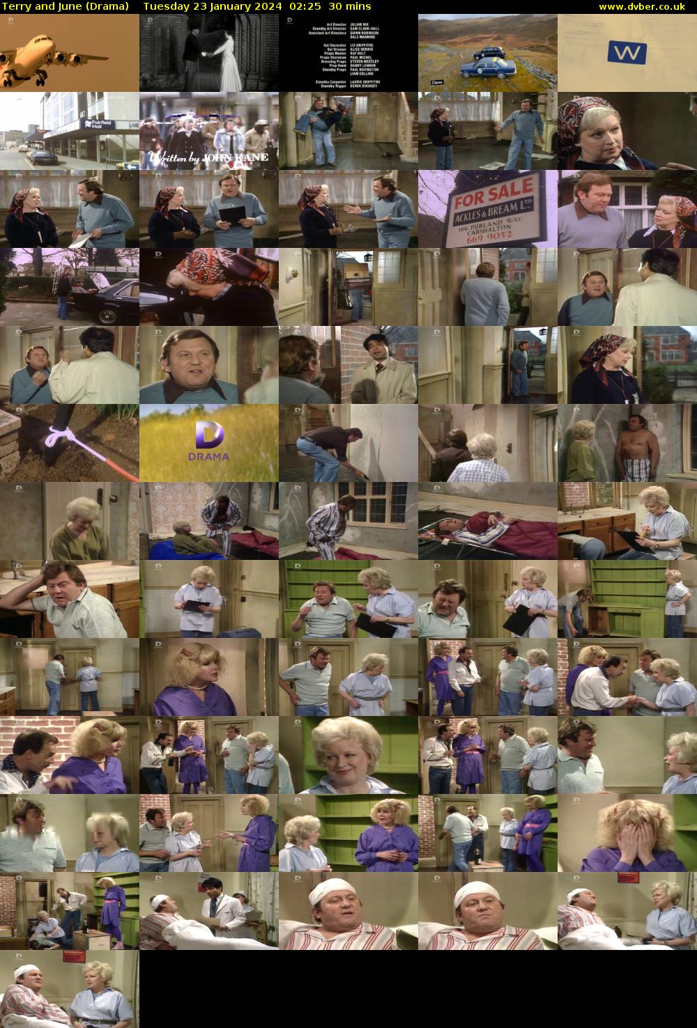 Terry and June (Drama) Tuesday 23 January 2024 02:25 - 02:55