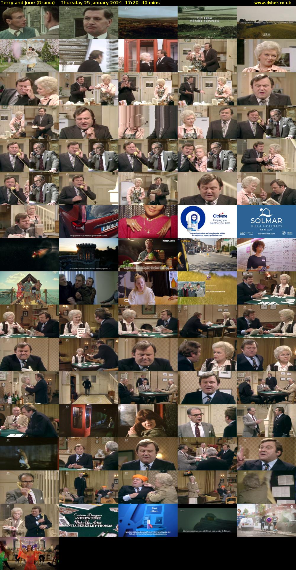 Terry and June (Drama) Thursday 25 January 2024 17:20 - 18:00