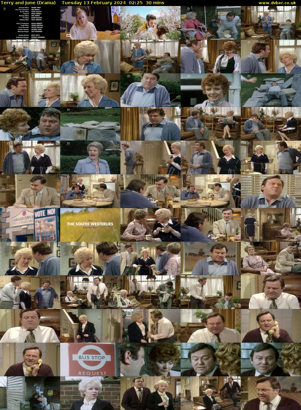 Terry and June (Drama) Tuesday 13 February 2024 02:25 - 02:55