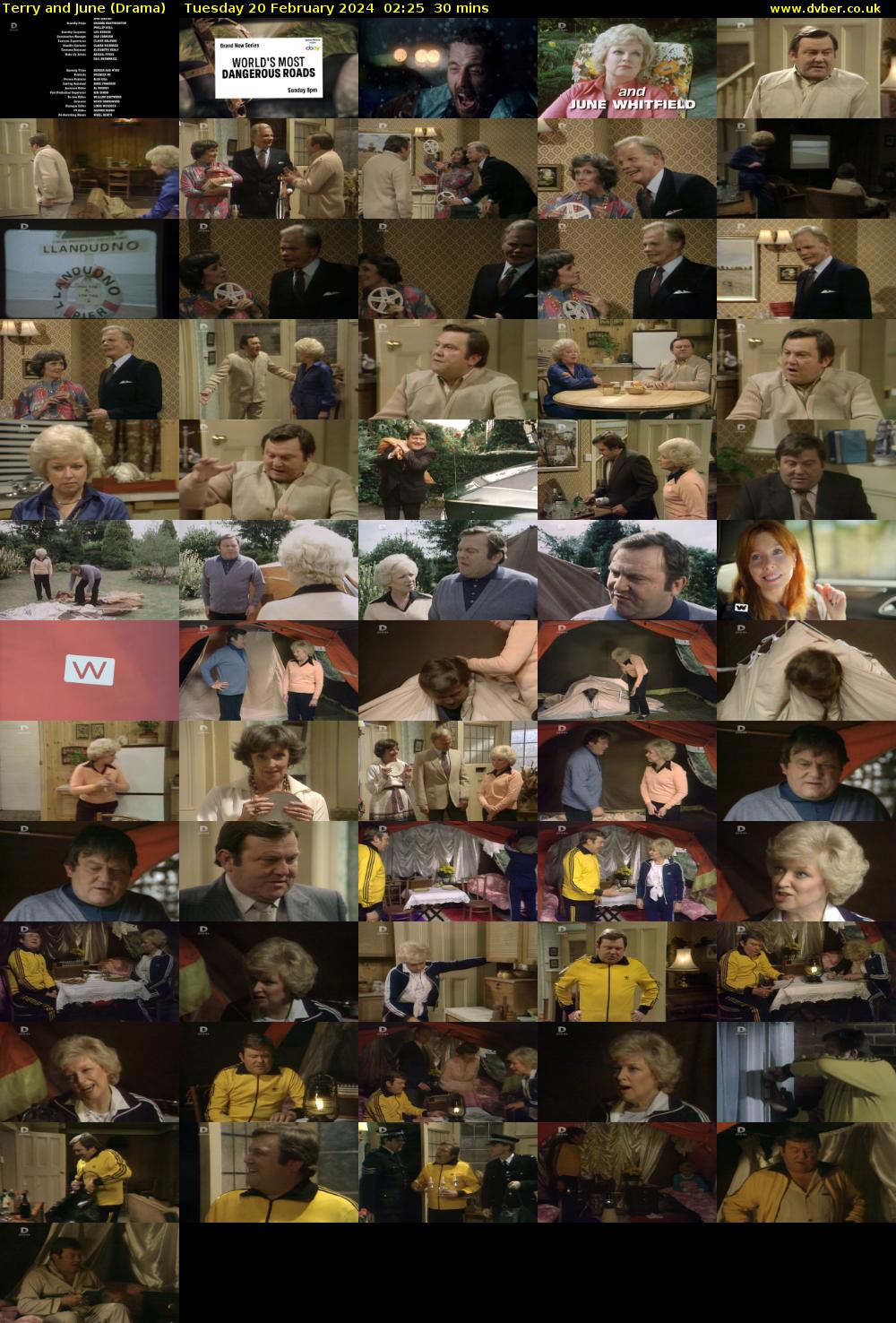 Terry and June (Drama) Tuesday 20 February 2024 02:25 - 02:55