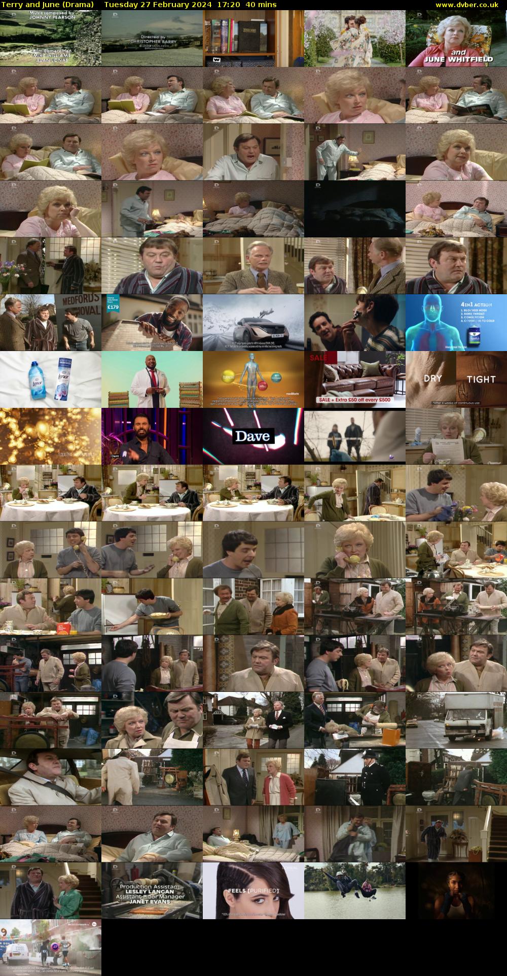 Terry and June (Drama) Tuesday 27 February 2024 17:20 - 18:00