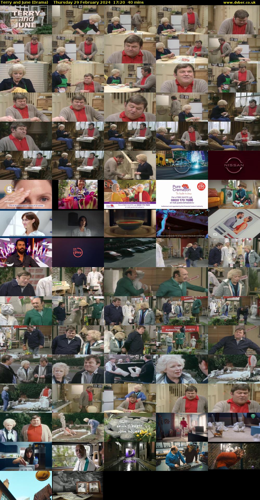 Terry and June (Drama) Thursday 29 February 2024 17:20 - 18:00