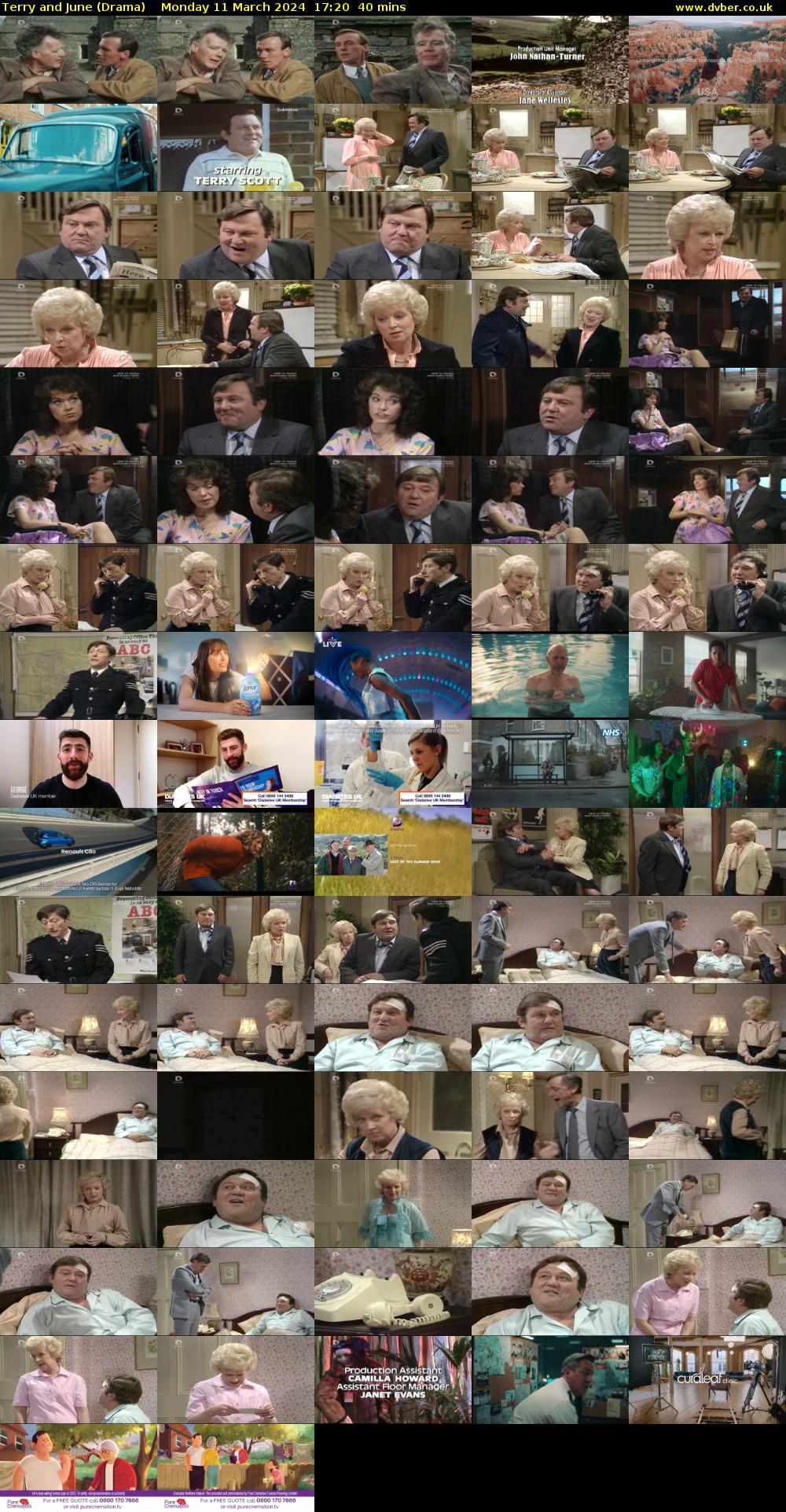 Terry and June (Drama) Monday 11 March 2024 17:20 - 18:00