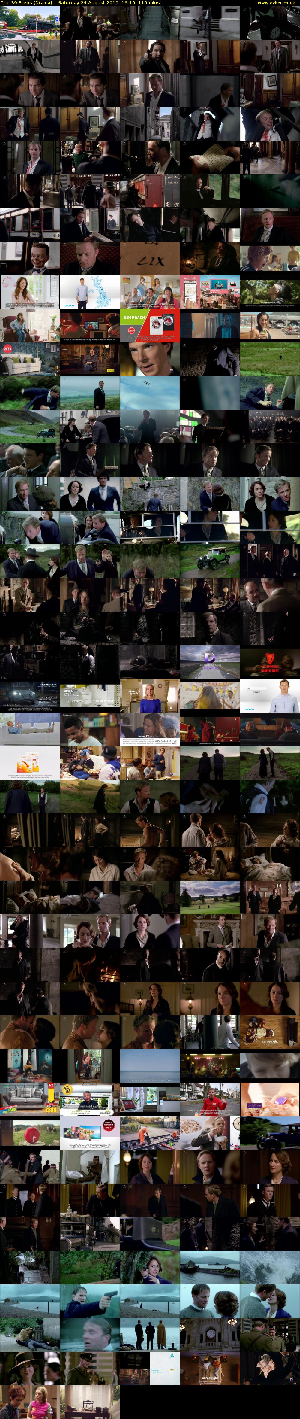 The 39 Steps (Drama) Saturday 24 August 2019 16:10 - 18:00