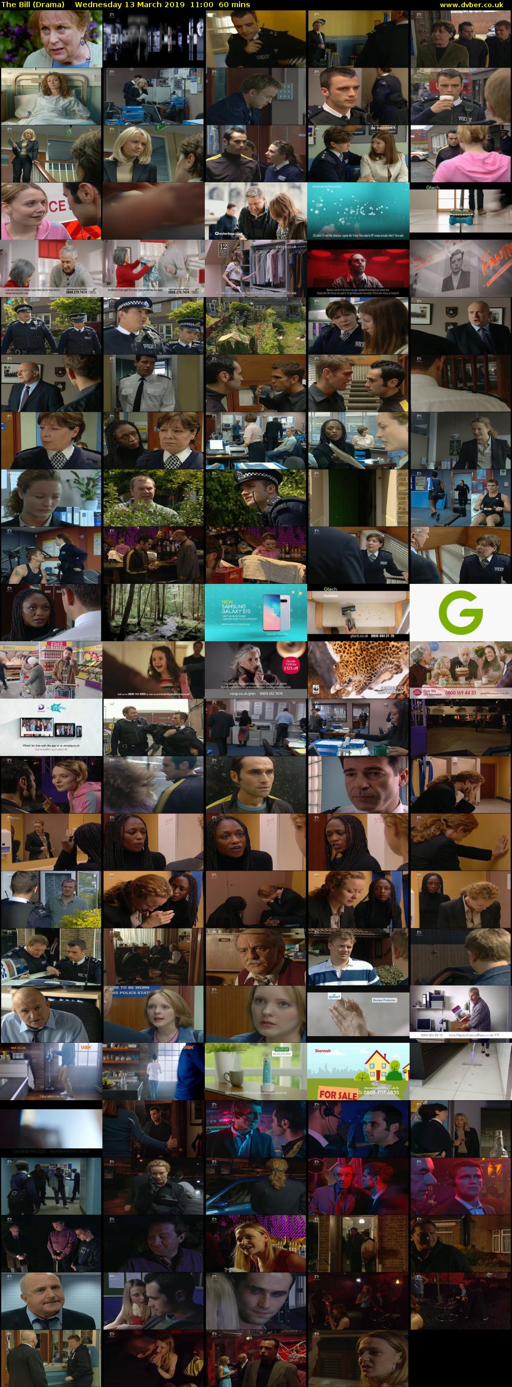 The Bill (Drama) Wednesday 13 March 2019 11:00 - 12:00