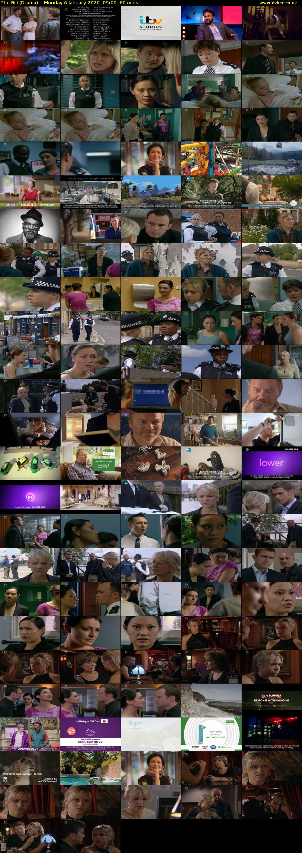 The Bill (Drama) Monday 6 January 2020 09:00 - 10:00