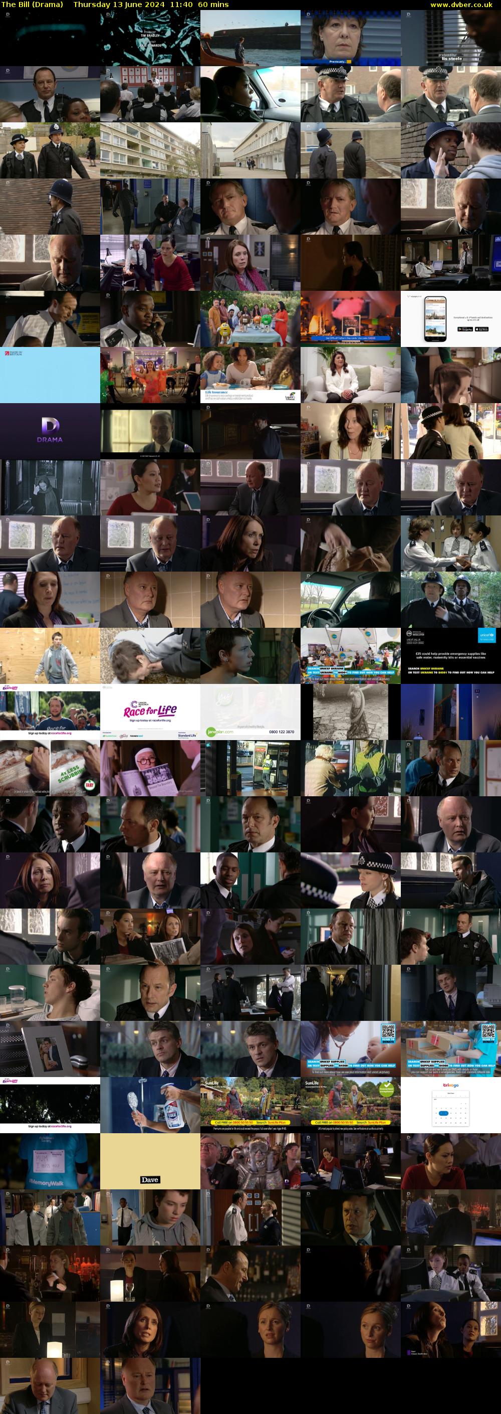 The Bill (Drama) Thursday 13 June 2024 11:40 - 12:40