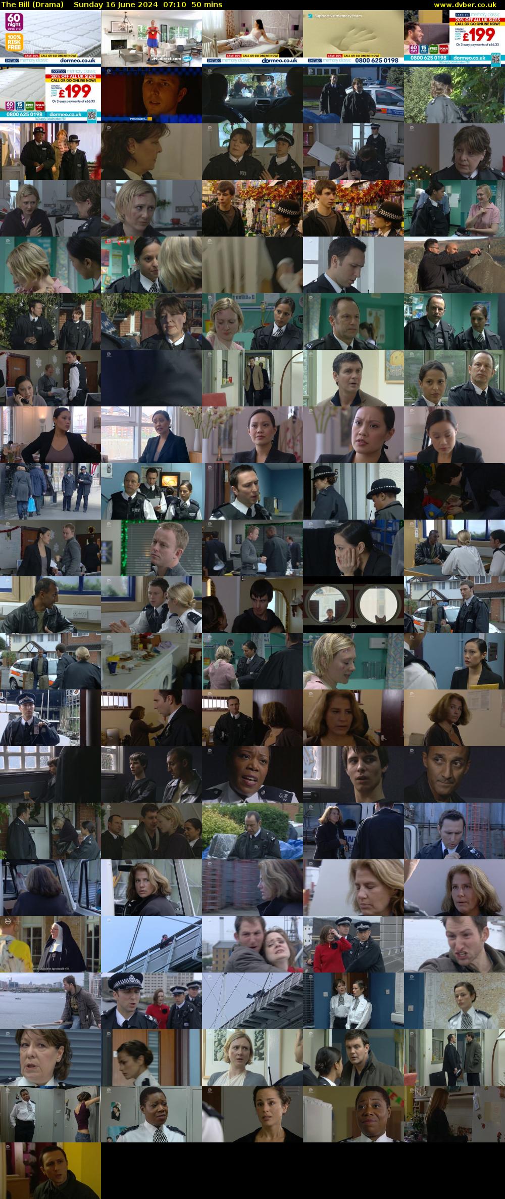 The Bill (Drama) Sunday 16 June 2024 07:10 - 08:00