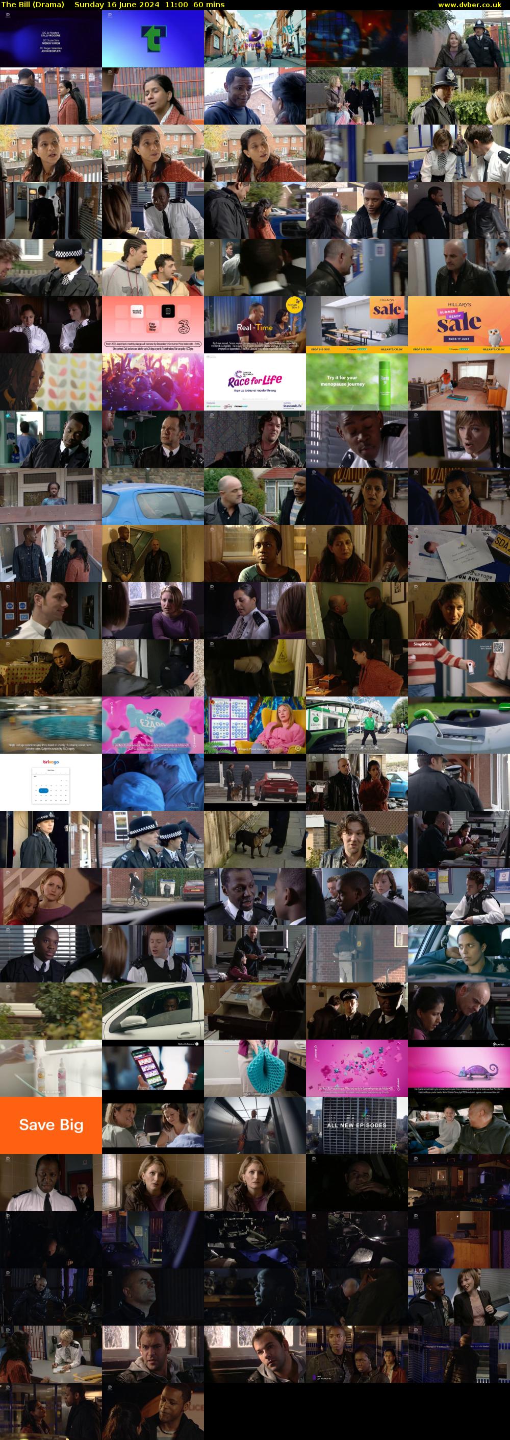 The Bill (Drama) Sunday 16 June 2024 11:00 - 12:00