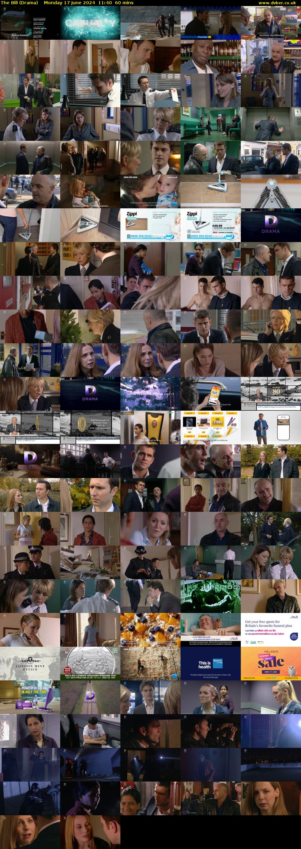 The Bill (Drama) Monday 17 June 2024 11:40 - 12:40