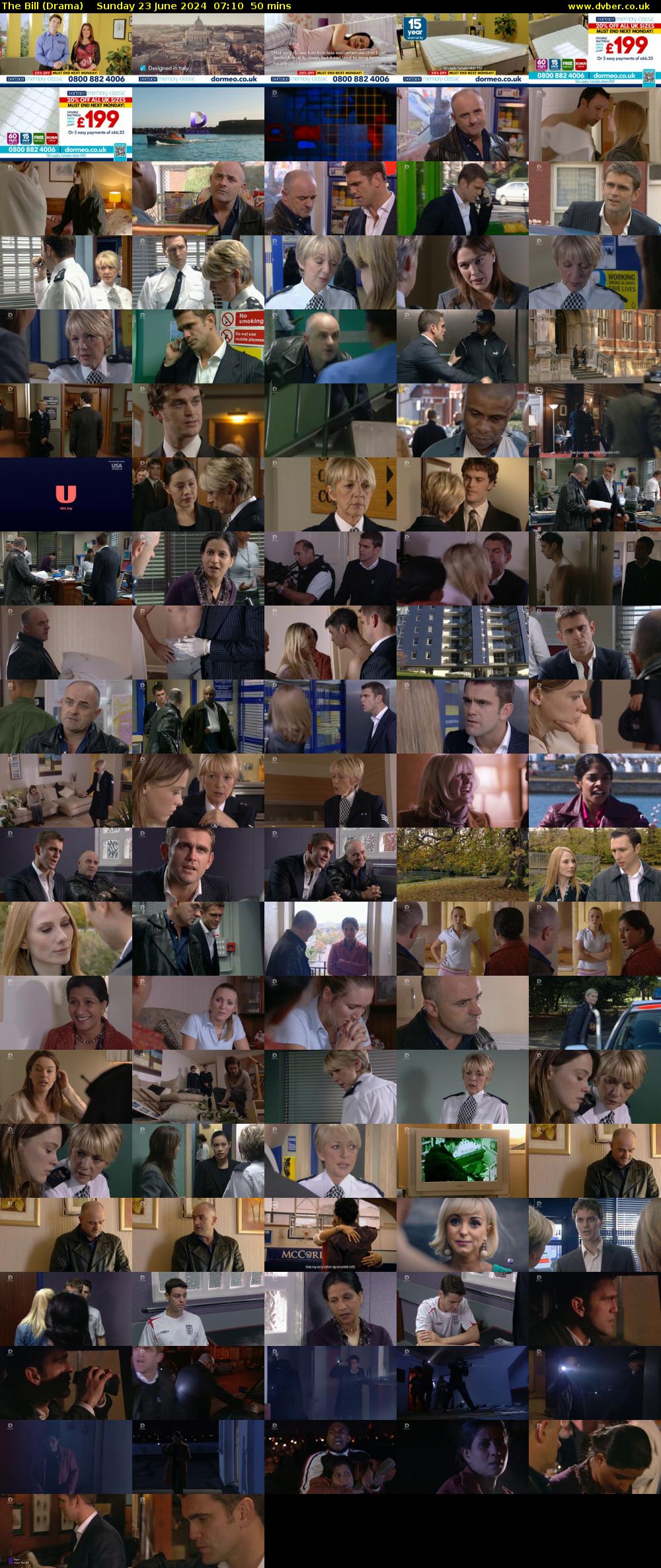 The Bill (Drama) Sunday 23 June 2024 07:10 - 08:00