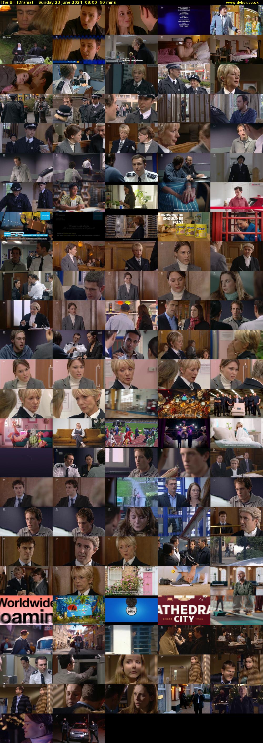The Bill (Drama) Sunday 23 June 2024 08:00 - 09:00