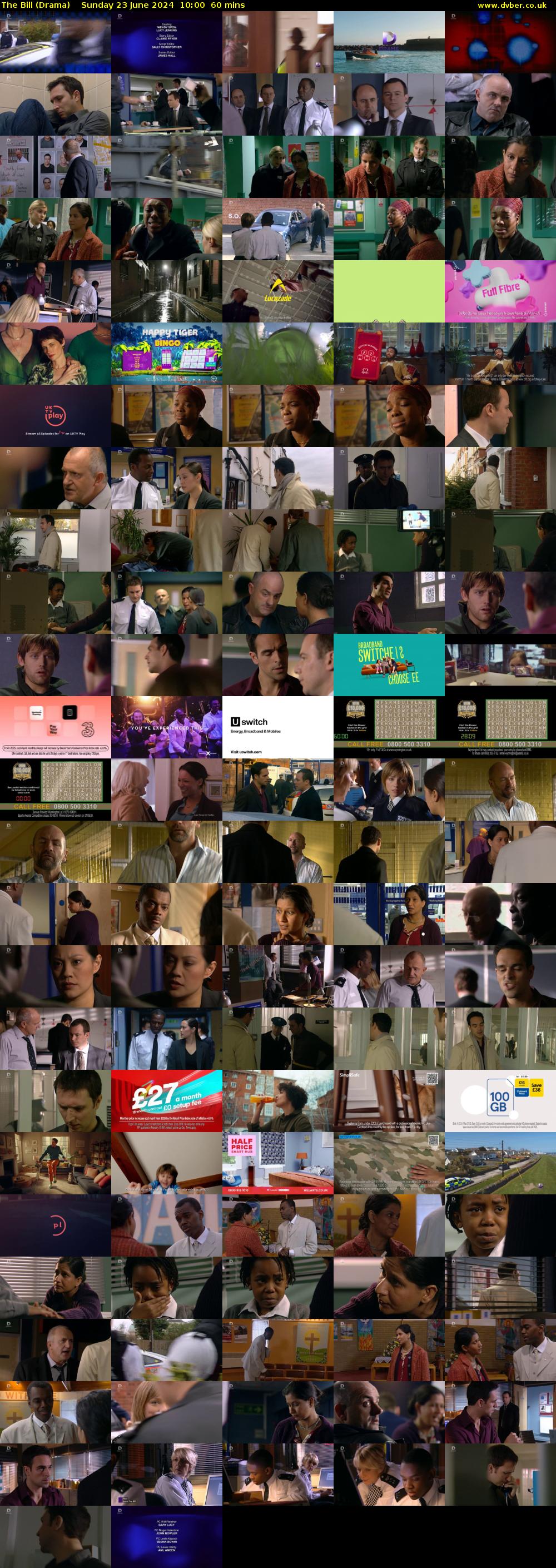 The Bill (Drama) Sunday 23 June 2024 10:00 - 11:00