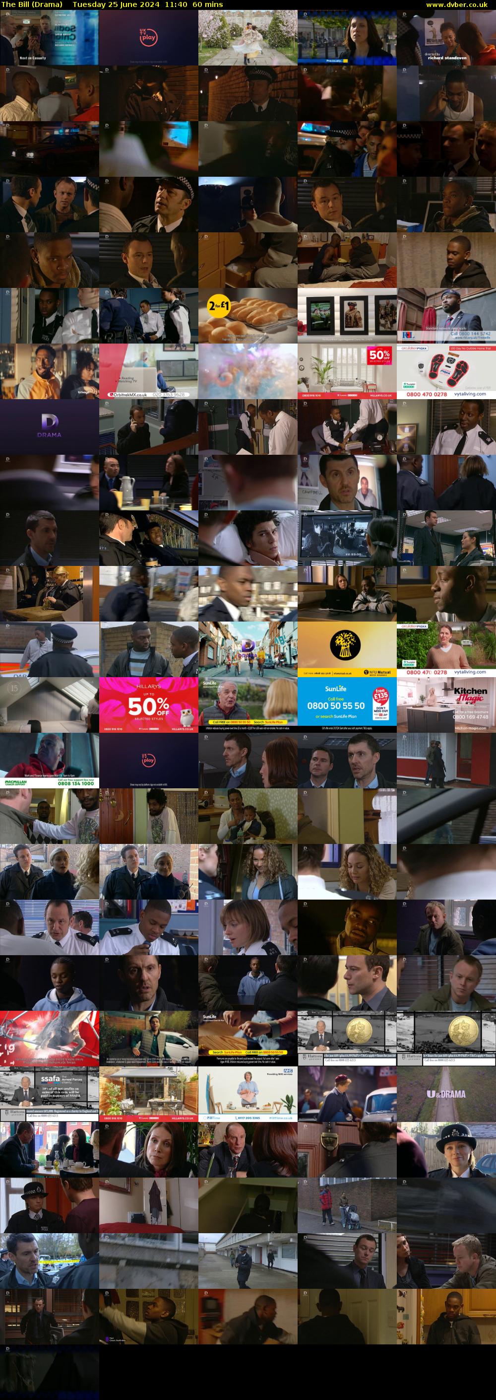 The Bill (Drama) Tuesday 25 June 2024 11:40 - 12:40