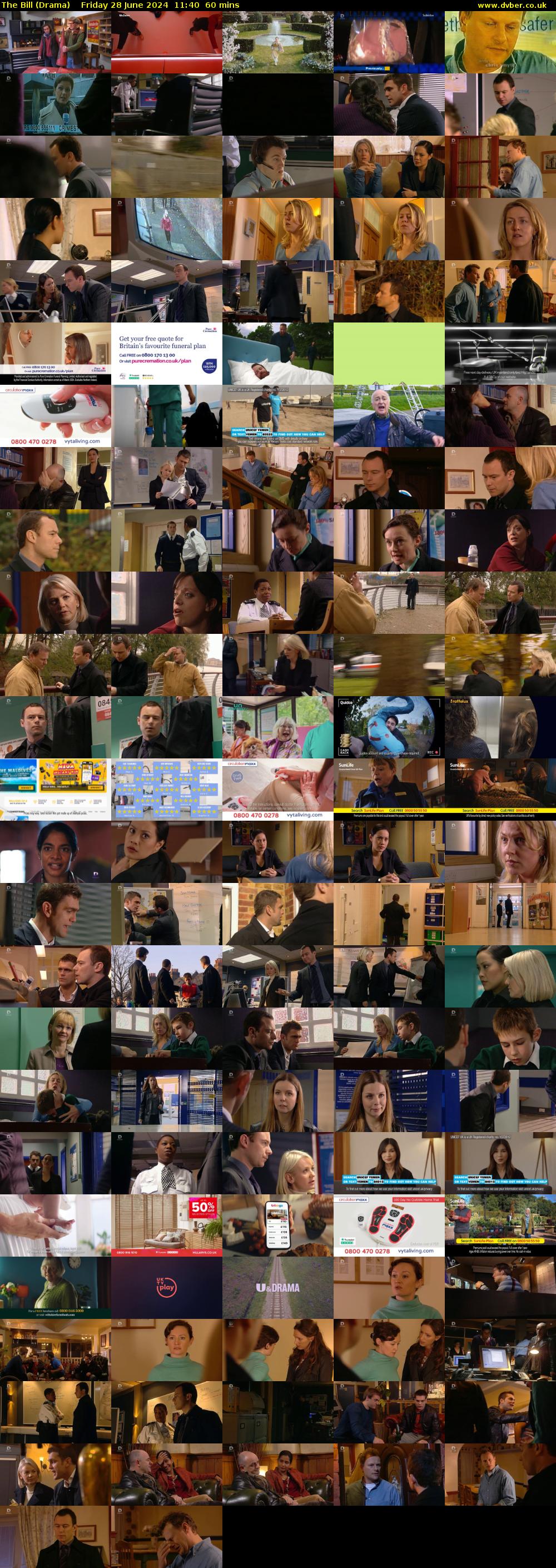 The Bill (Drama) Friday 28 June 2024 11:40 - 12:40