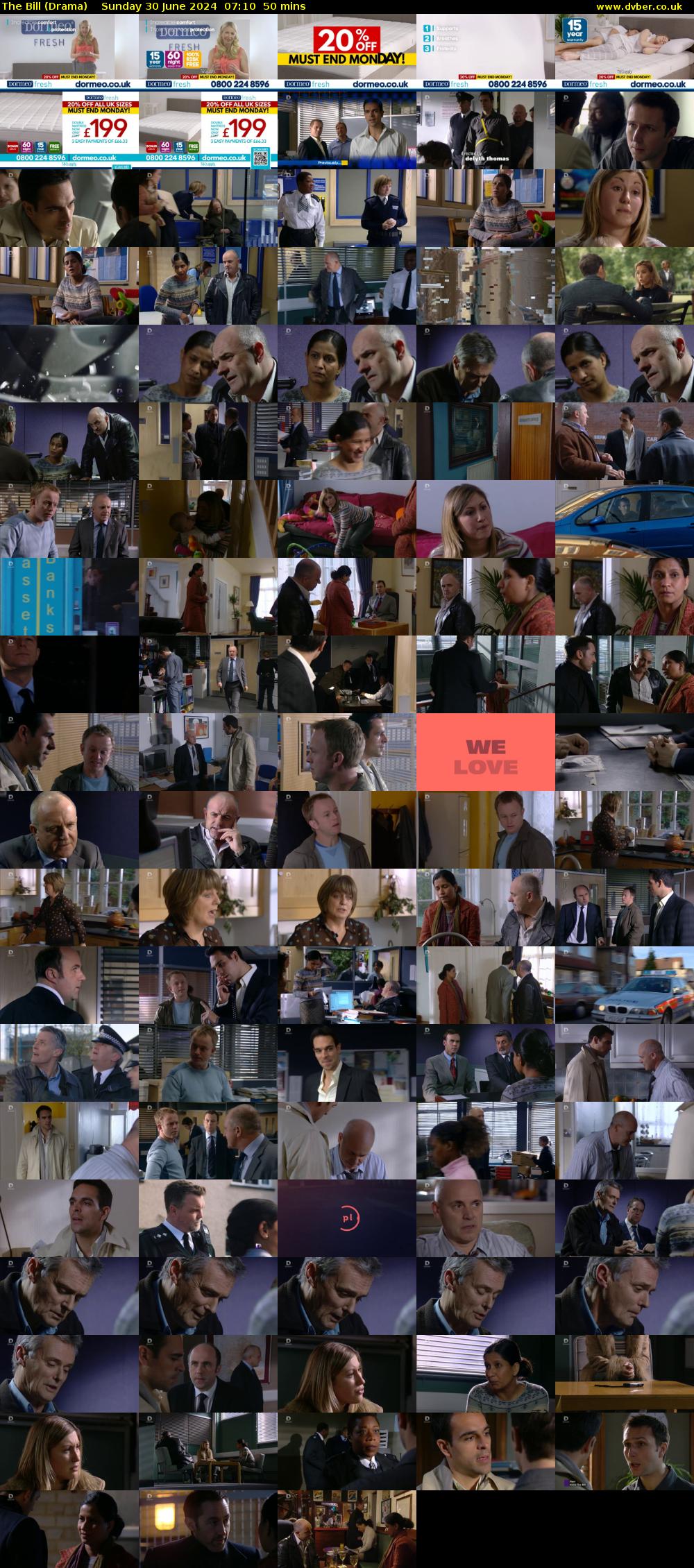 The Bill (Drama) Sunday 30 June 2024 07:10 - 08:00