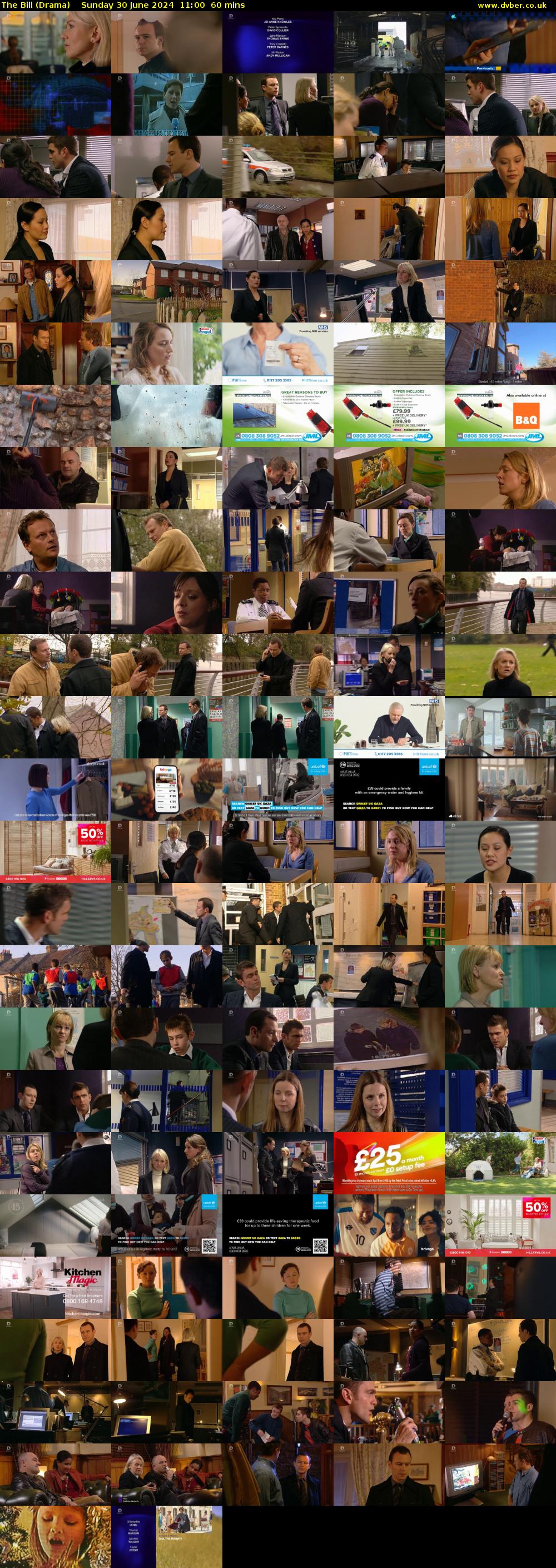 The Bill (Drama) Sunday 30 June 2024 11:00 - 12:00