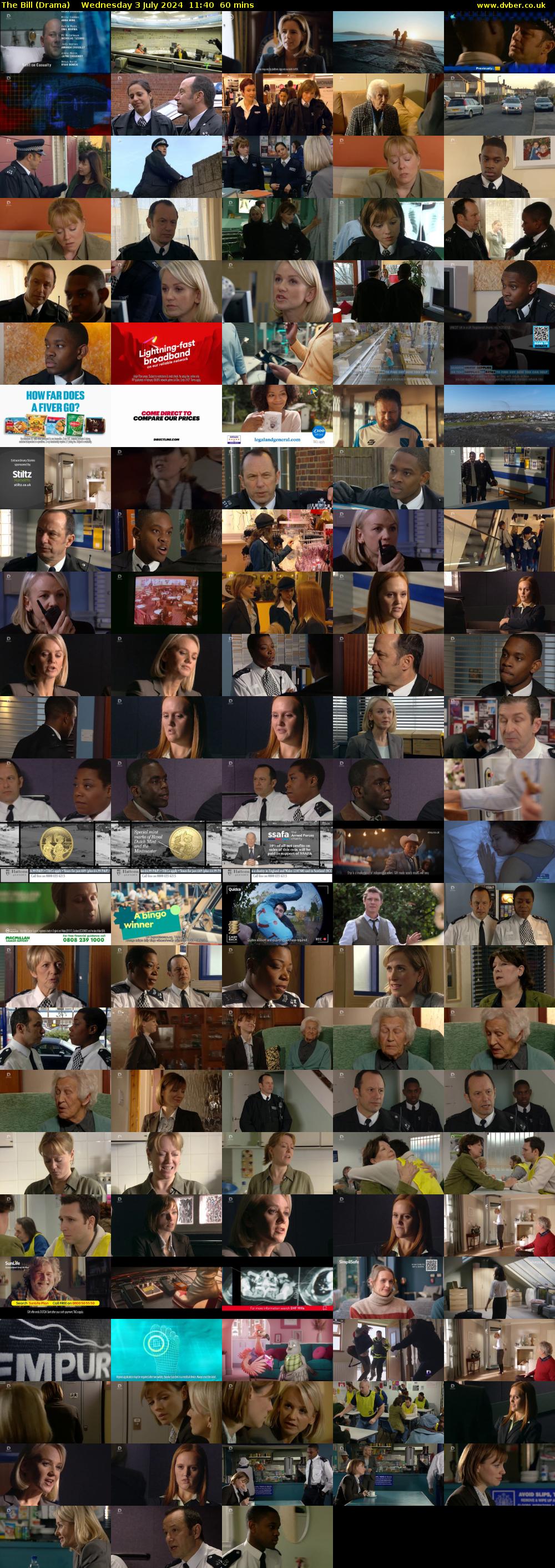 The Bill (Drama) Wednesday 3 July 2024 11:40 - 12:40