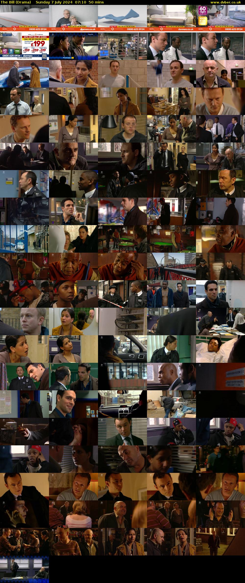 The Bill (Drama) Sunday 7 July 2024 07:10 - 08:00