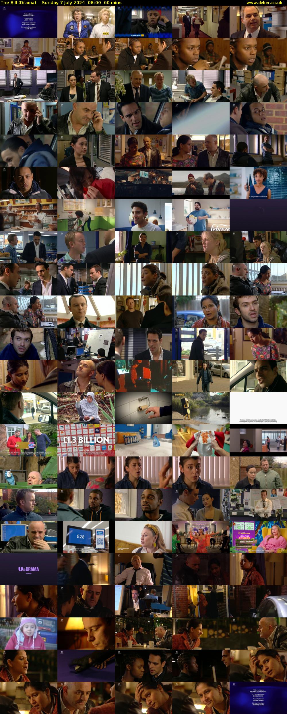 The Bill (Drama) Sunday 7 July 2024 08:00 - 09:00