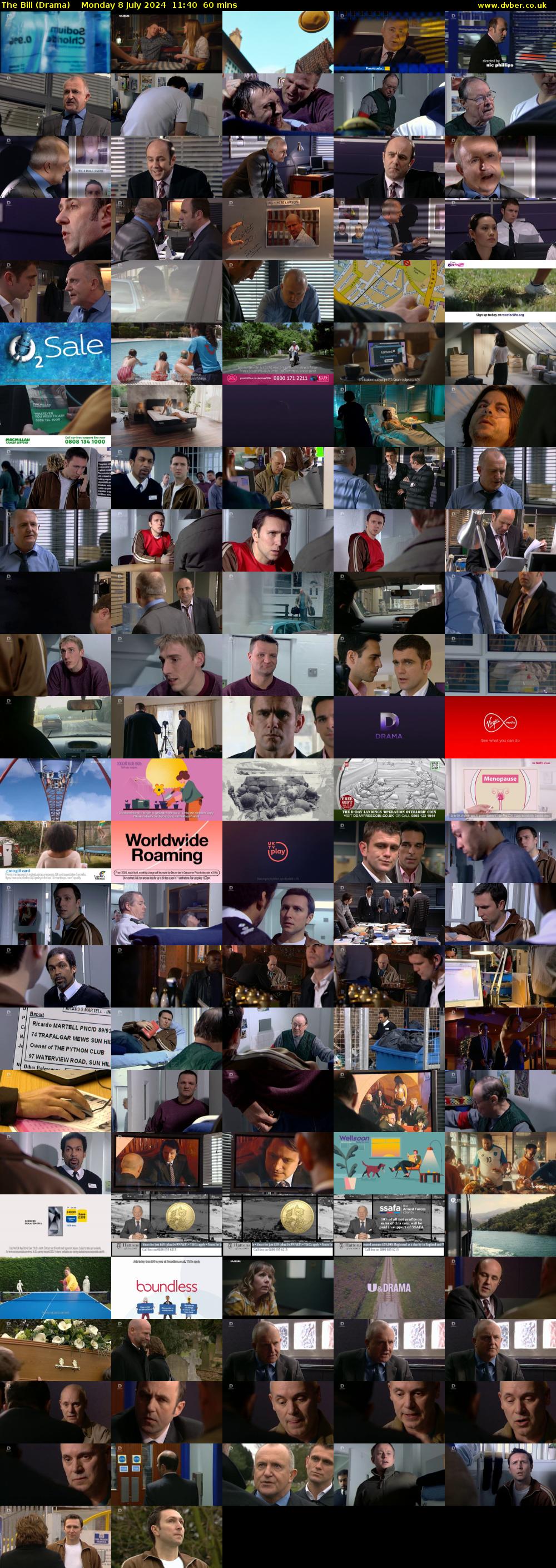The Bill (Drama) Monday 8 July 2024 11:40 - 12:40