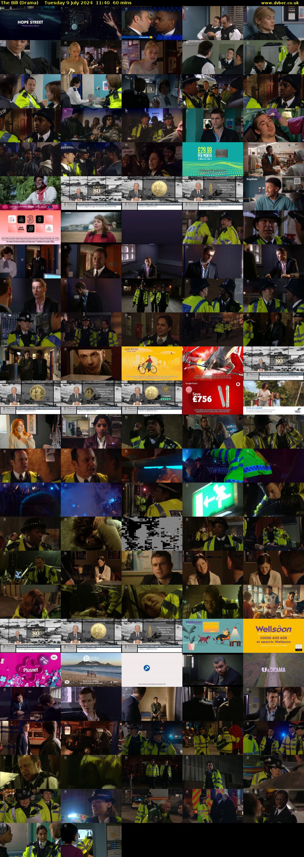 The Bill (Drama) Tuesday 9 July 2024 11:40 - 12:40