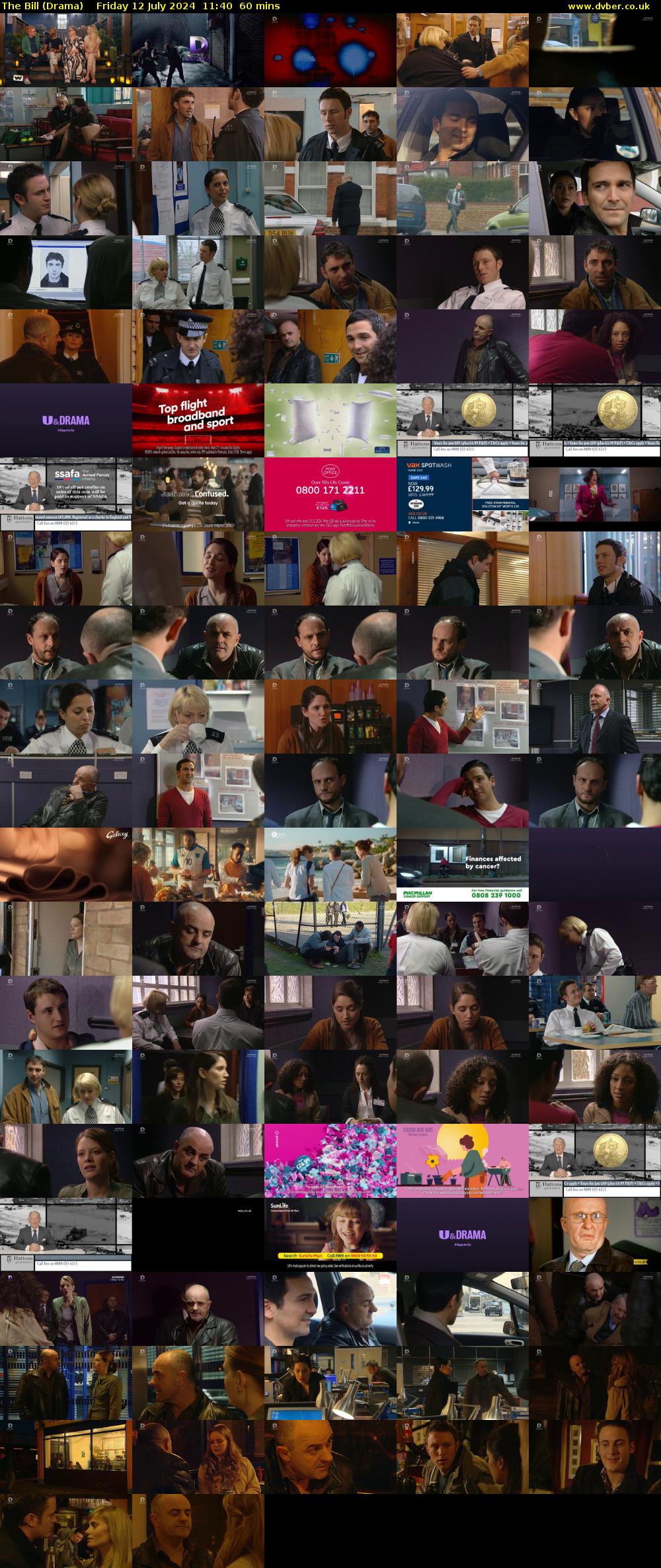 The Bill (Drama) Friday 12 July 2024 11:40 - 12:40