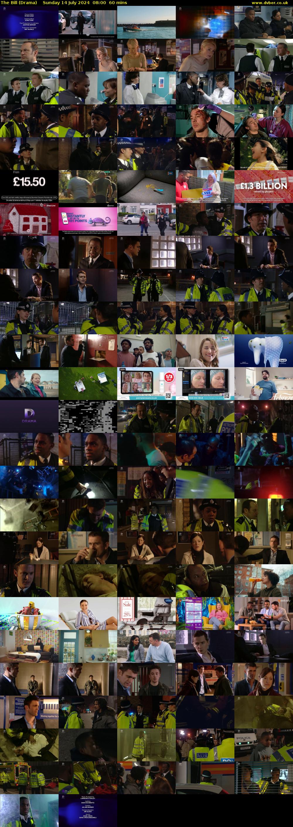 The Bill (Drama) Sunday 14 July 2024 08:00 - 09:00