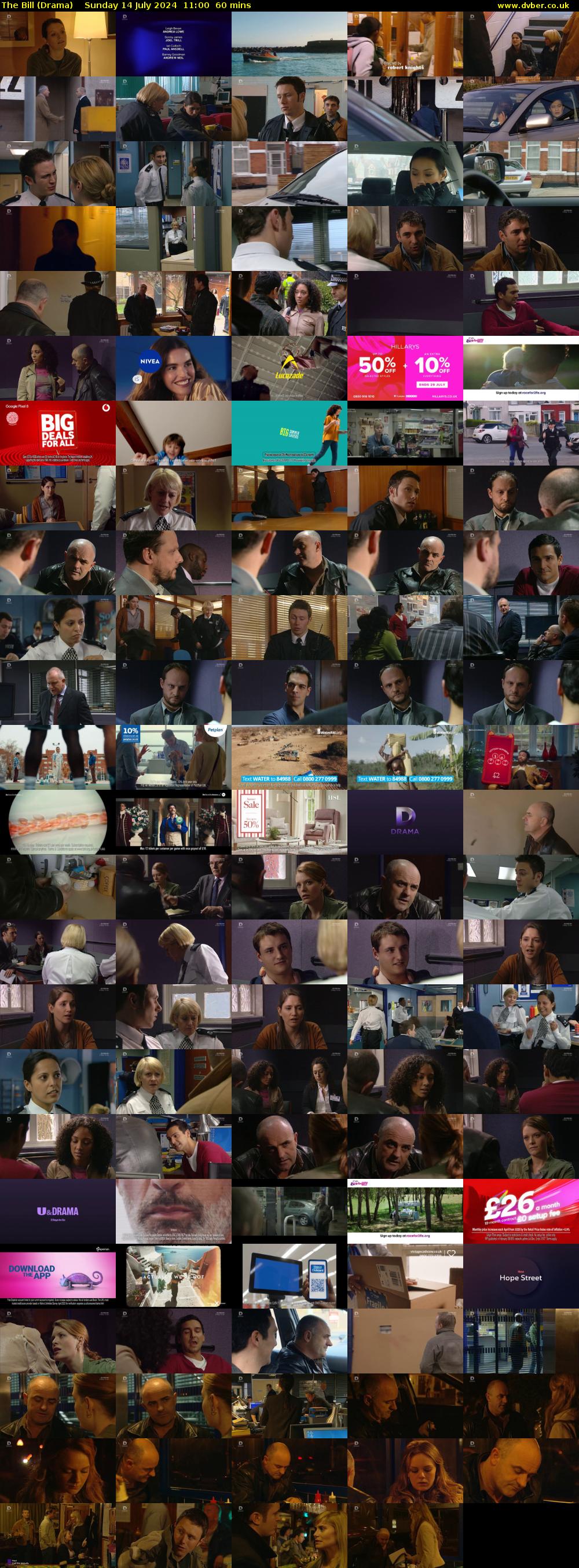 The Bill (Drama) Sunday 14 July 2024 11:00 - 12:00