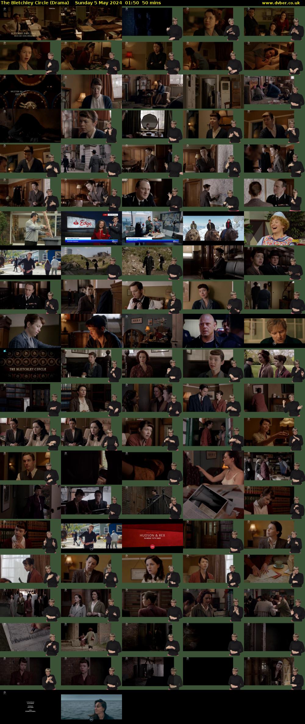 The Bletchley Circle (Drama) Sunday 5 May 2024 01:50 - 02:40