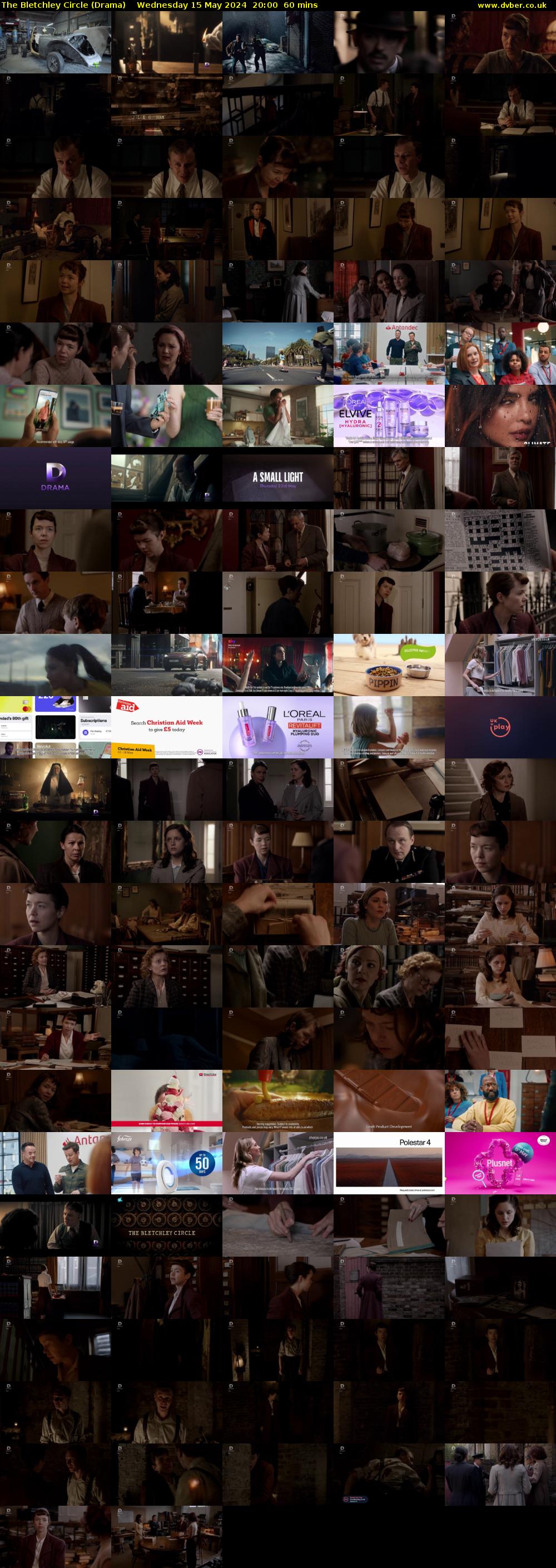 The Bletchley Circle (Drama) Wednesday 15 May 2024 20:00 - 21:00