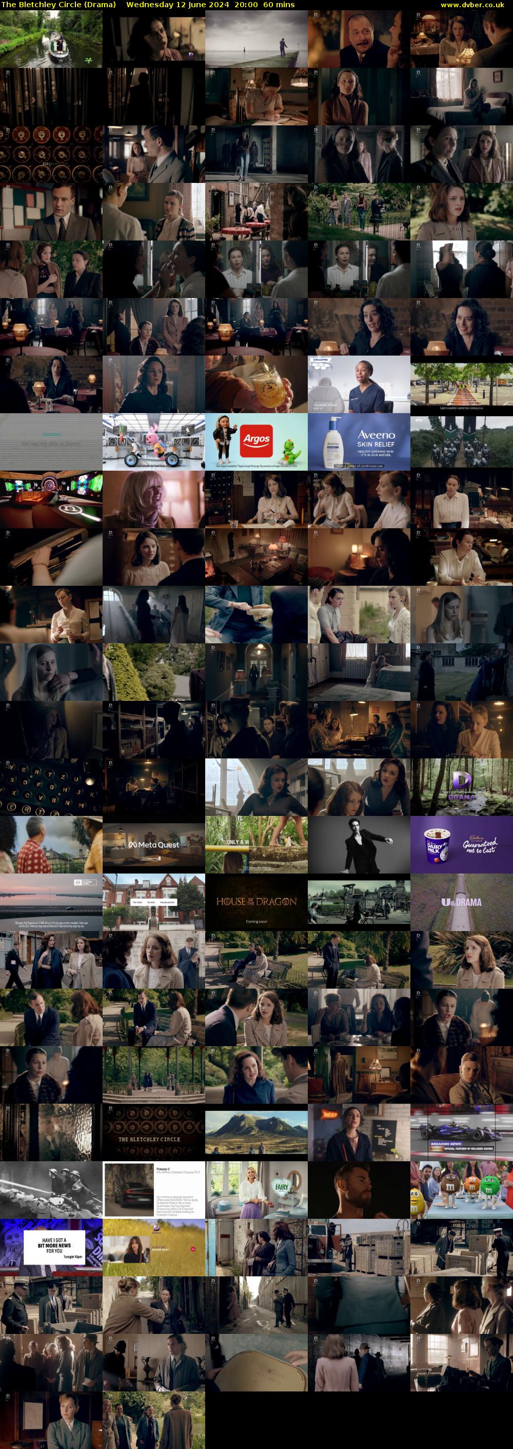 The Bletchley Circle (Drama) Wednesday 12 June 2024 20:00 - 21:00