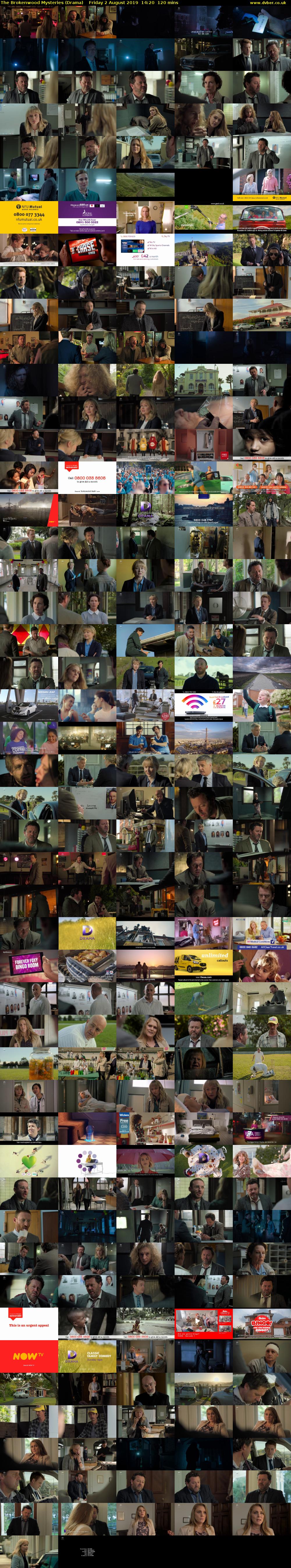 The Brokenwood Mysteries (Drama) Friday 2 August 2019 14:20 - 16:20
