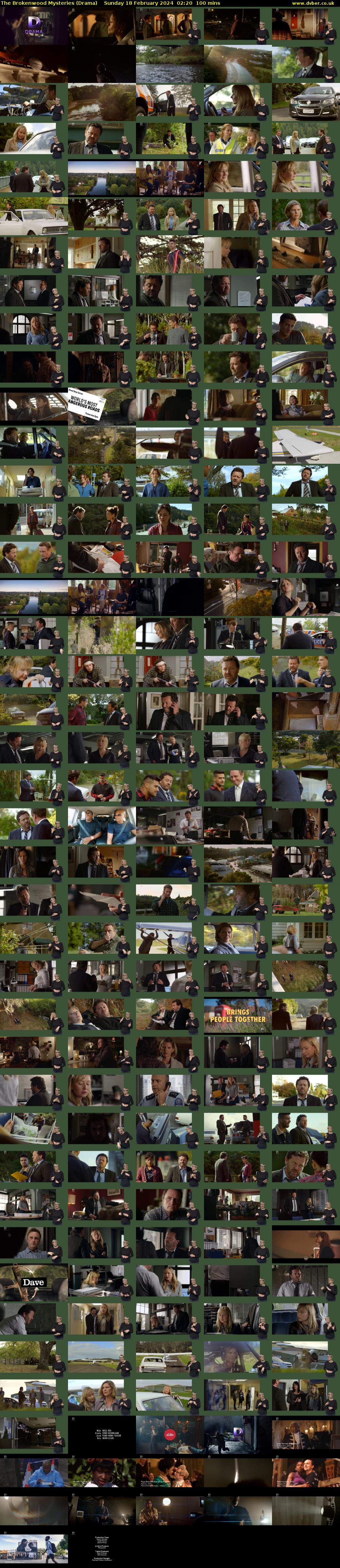 The Brokenwood Mysteries (Drama) Sunday 18 February 2024 02:20 - 04:00