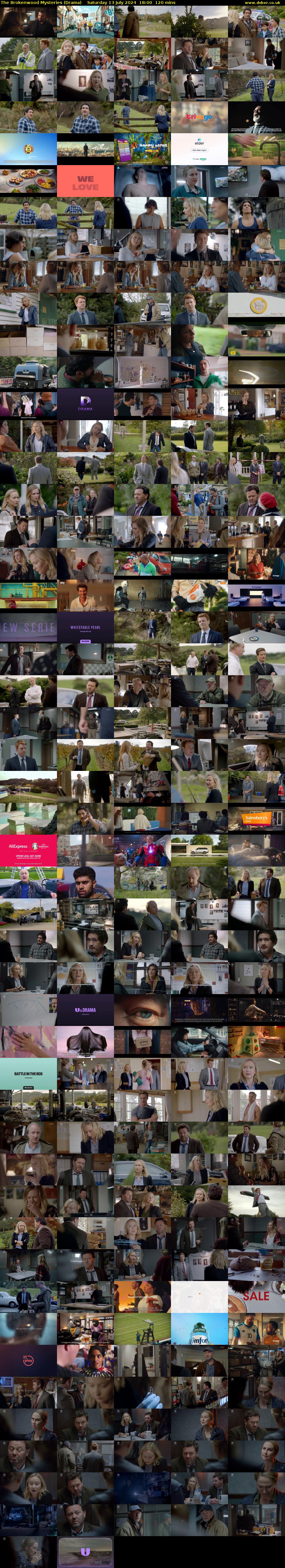 The Brokenwood Mysteries (Drama) Saturday 13 July 2024 18:00 - 20:00