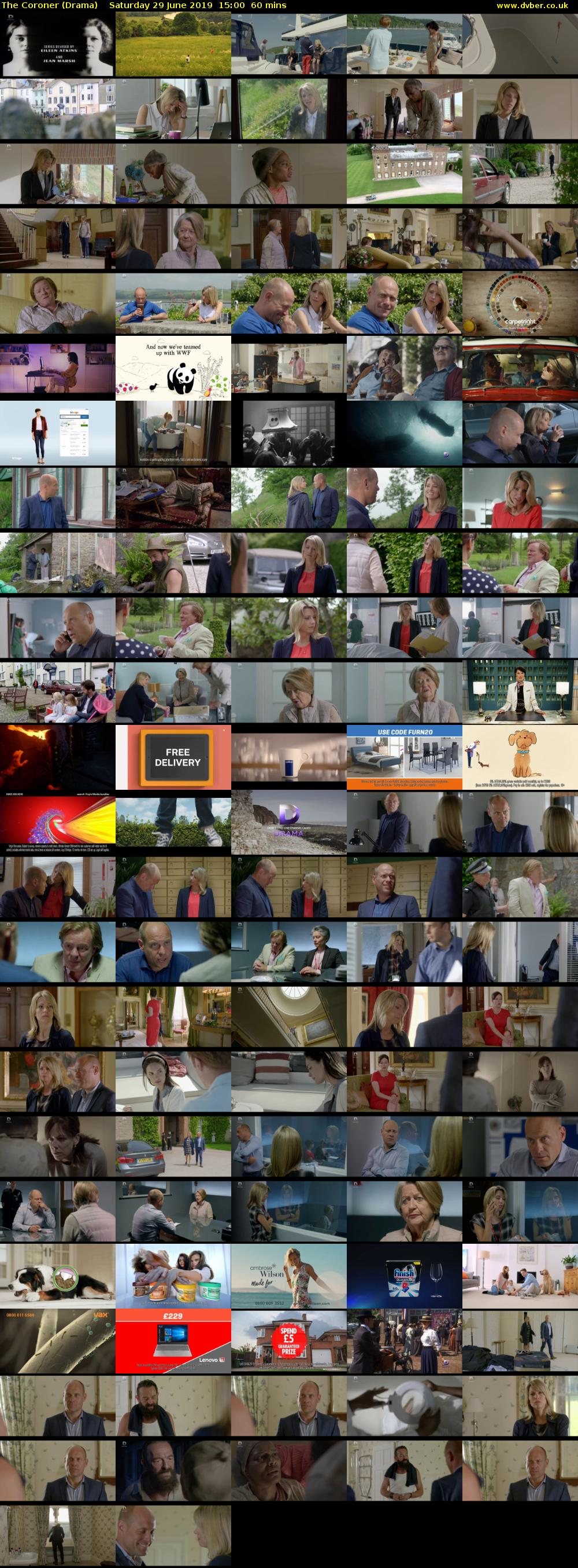 The Coroner (Drama) Saturday 29 June 2019 15:00 - 16:00