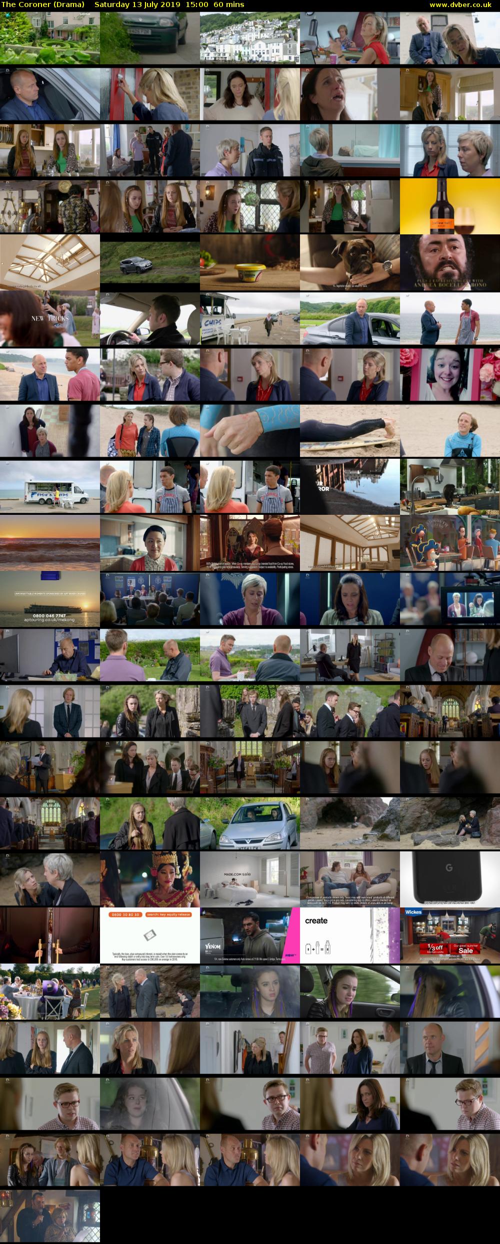 The Coroner (Drama) Saturday 13 July 2019 15:00 - 16:00