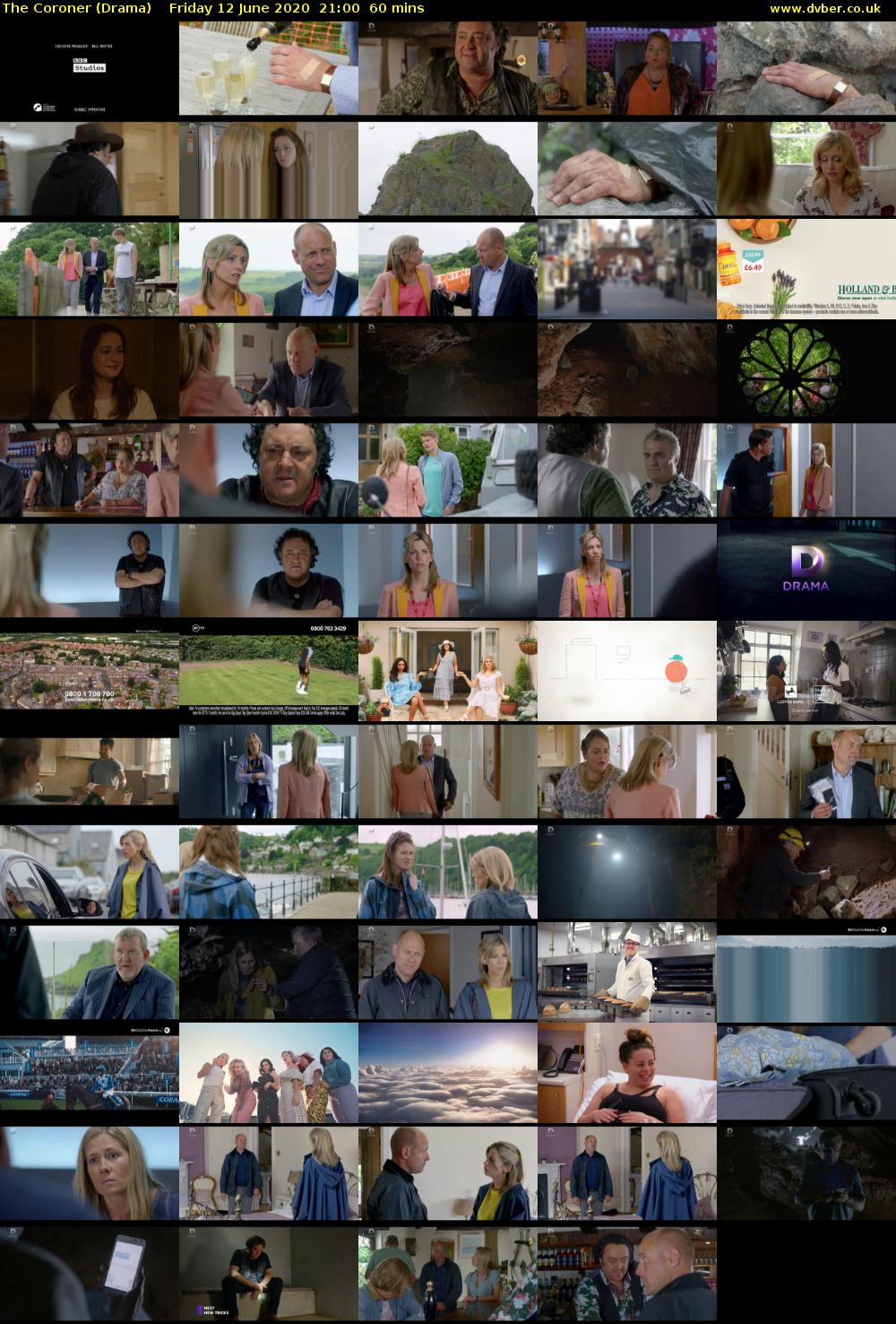 The Coroner (Drama) Friday 12 June 2020 21:00 - 22:00