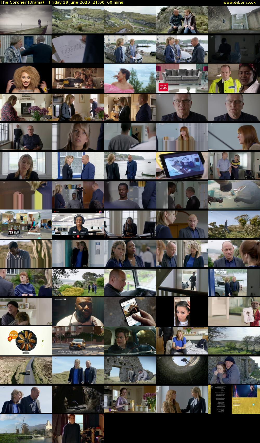 The Coroner (Drama) Friday 19 June 2020 21:00 - 22:00