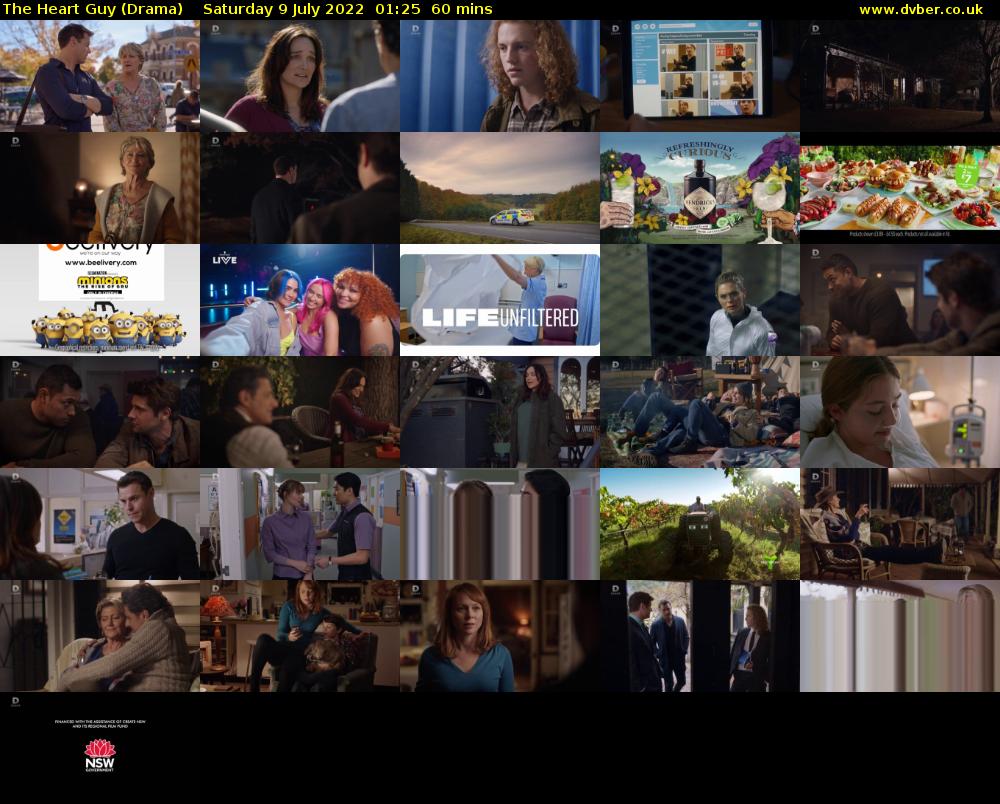 The Heart Guy (Drama) Saturday 9 July 2022 01:25 - 02:25