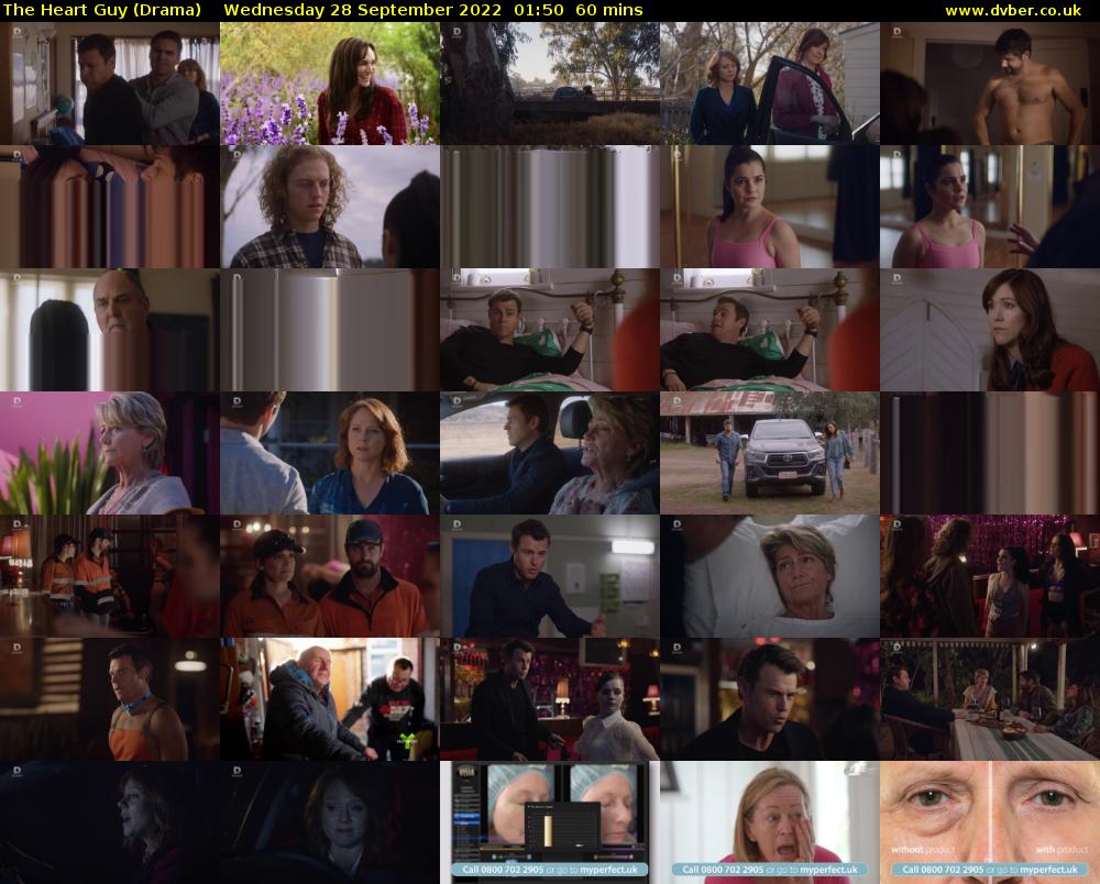 The Heart Guy (Drama) Wednesday 28 September 2022 01:50 - 02:50