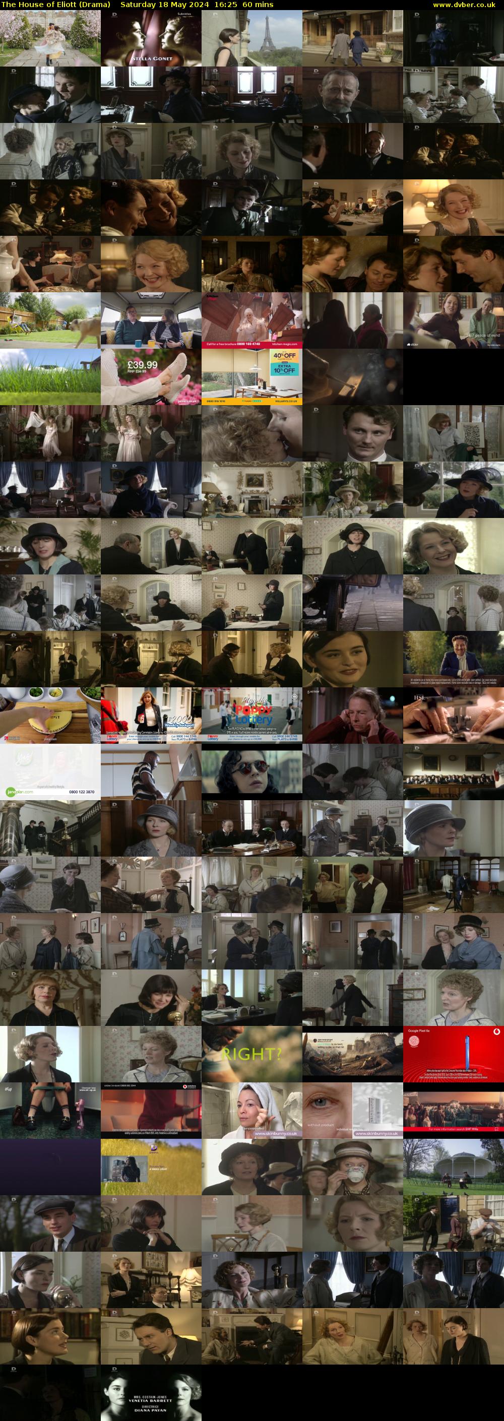The House of Eliott (Drama) Saturday 18 May 2024 16:25 - 17:25