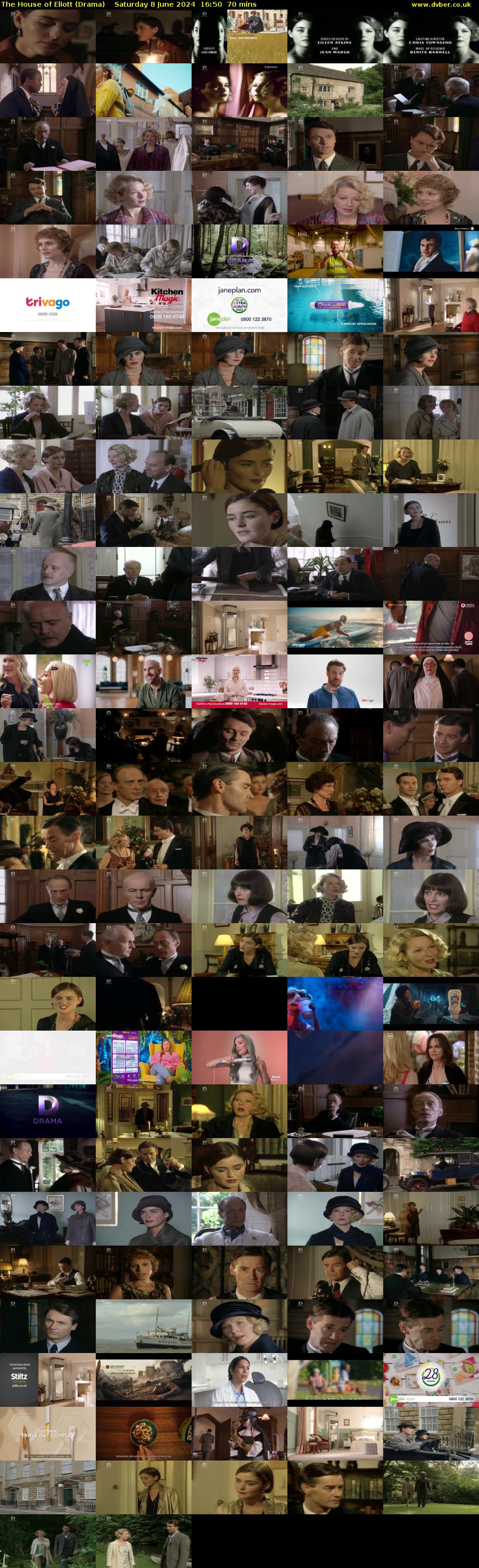The House of Eliott (Drama) Saturday 8 June 2024 16:50 - 18:00