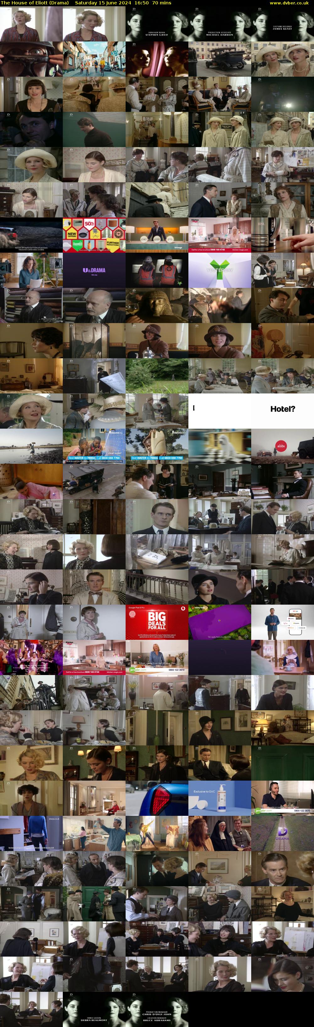 The House of Eliott (Drama) Saturday 15 June 2024 16:50 - 18:00