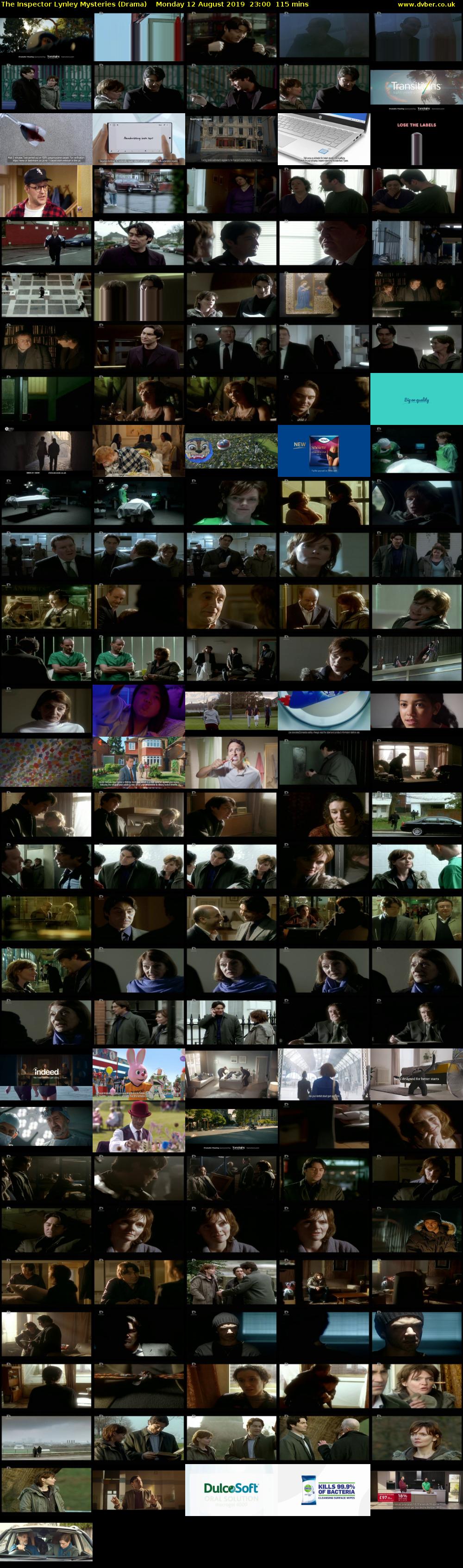 The Inspector Lynley Mysteries (Drama) Monday 12 August 2019 23:00 - 00:55