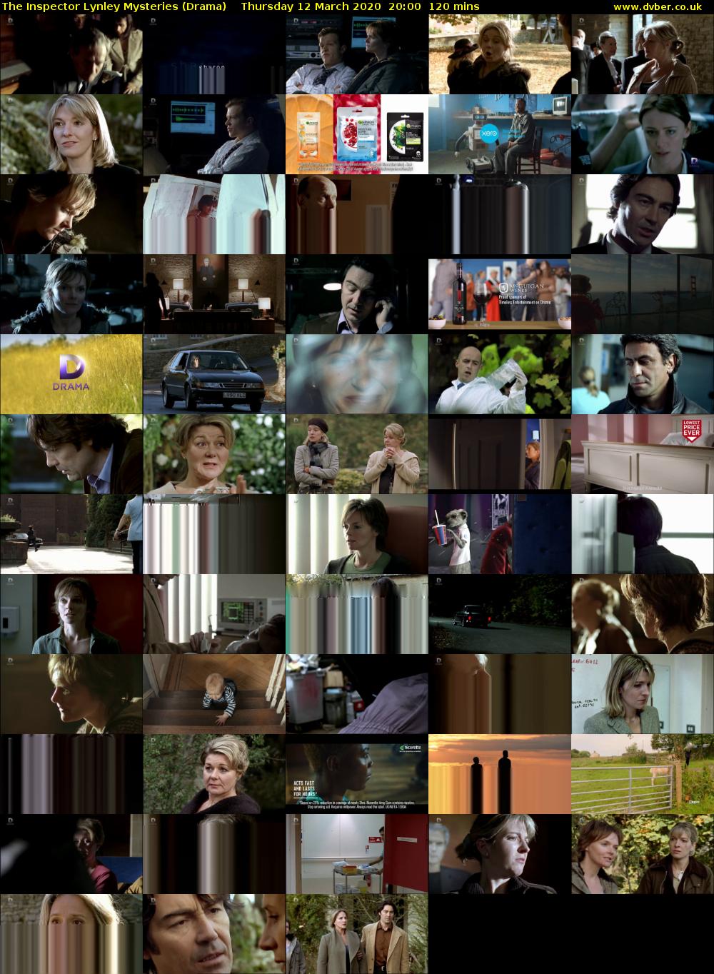 The Inspector Lynley Mysteries (Drama) Thursday 12 March 2020 20:00 - 22:00