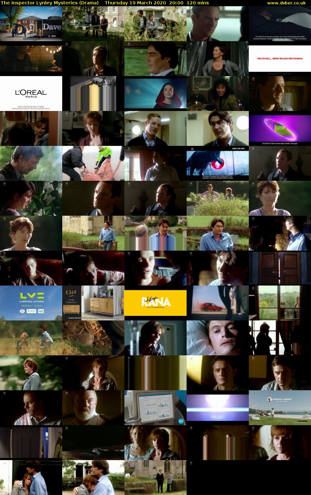 The Inspector Lynley Mysteries (Drama) Thursday 19 March 2020 20:00 - 22:00